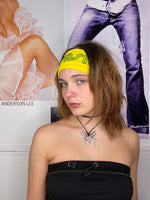 super chunky 2000's headband " brazil " (8 cm)