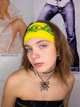 super chunky 2000's headband " jamaica " (8 cm)