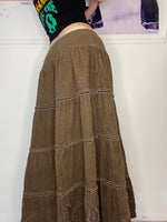 bommene low-waisted maxi skirt perfect fit