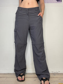 outdoor low-waisted loose fit baggy trackpants
