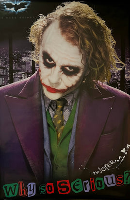 joker “why so serious” poster
