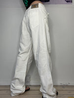 dolce & gabbana loose fit linen pants