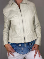 must have thick white crop leather jacket