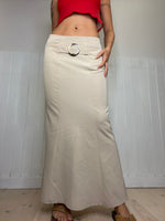 perfect fit maxi bratz skirt with belt detail