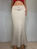 perfect fit maxi bratz skirt with belt detail