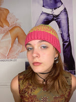 super cute multicoloured beanie knit wear