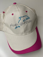 vacay dolphin pink / white shiny cap