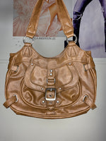 faux leather hobo bag