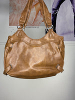 faux leather hobo bag