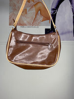 small faux leather shoulder bag