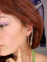earcuff earring / peace, skull, cross, star