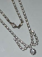 red carpet diamond short pendent necklace