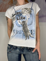 super cute kitten tee