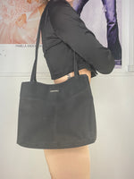 plain tote shoulder bag