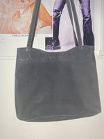 plain tote shoulder bag