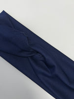 super chunky dark blue 2000's headband (7 cm)