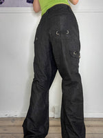 super baggy harem jeans low-waisted