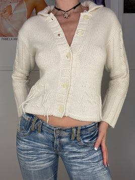 knitwear cardigan with details