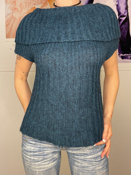 everyday wear knitwear off shoulder top