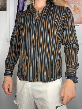 summer striped longsleeve shirt