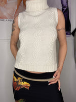 perfect fit knitwear high neck vest