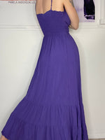 must-have bright purple maxi dress